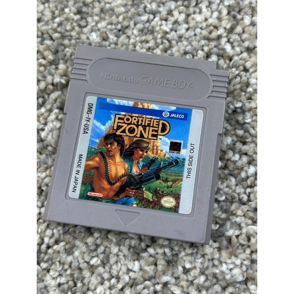 Fortified Zone Game Cartridge Nintendo GameBoy Original Genuine‎